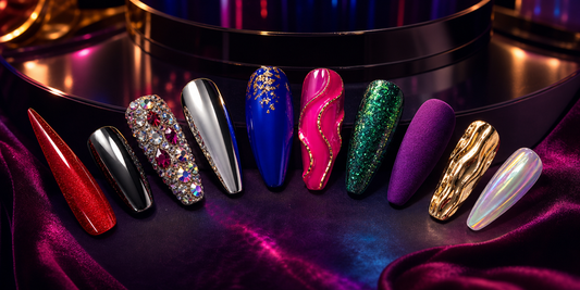 Press-on nagels voor drag queens en dragartiesten