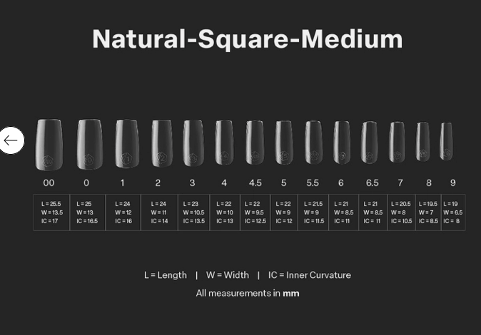 Sizing Kit Square