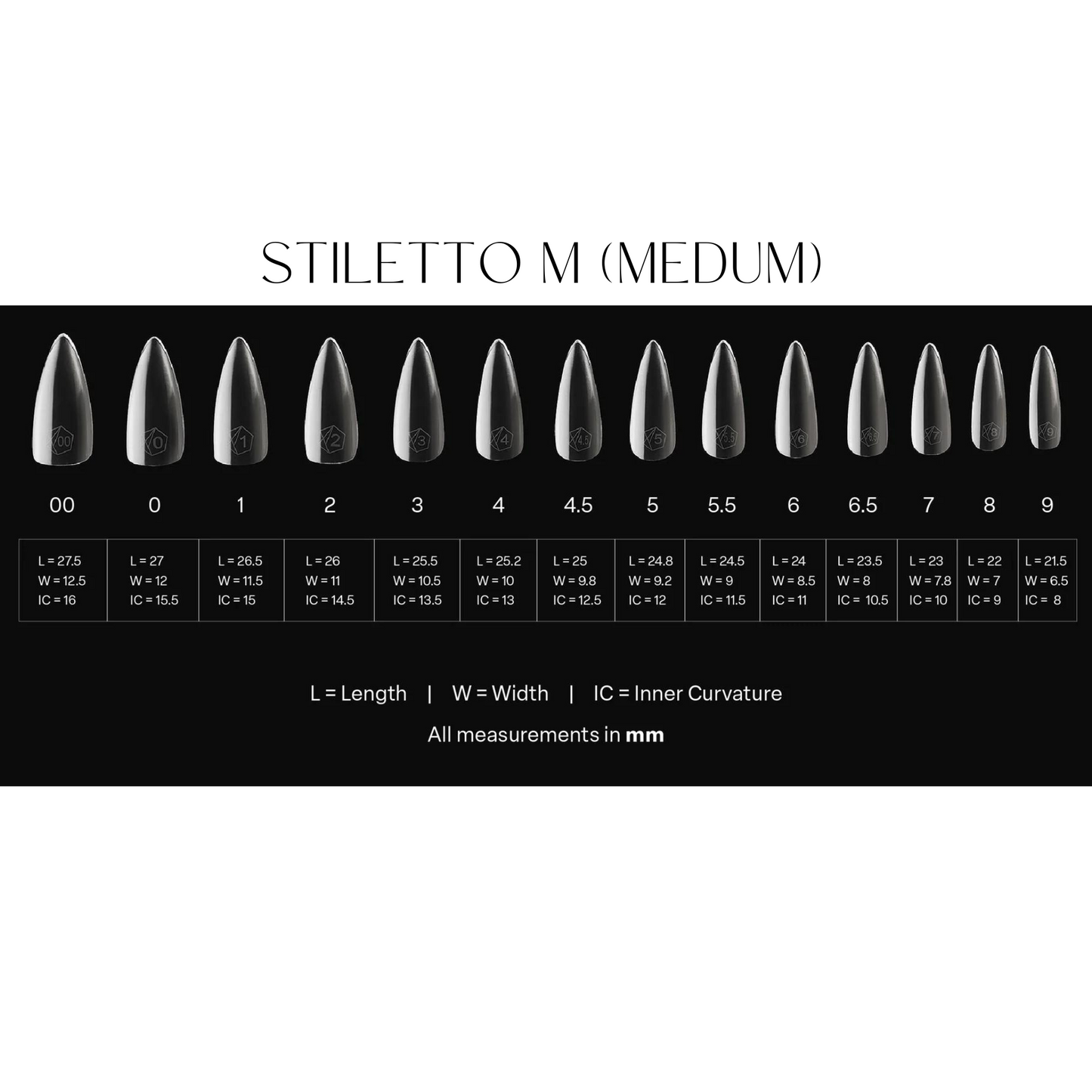 Sizing Kit Stiletto