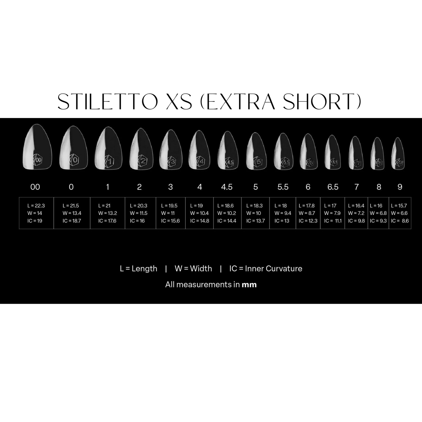 Sizing Kit Stiletto