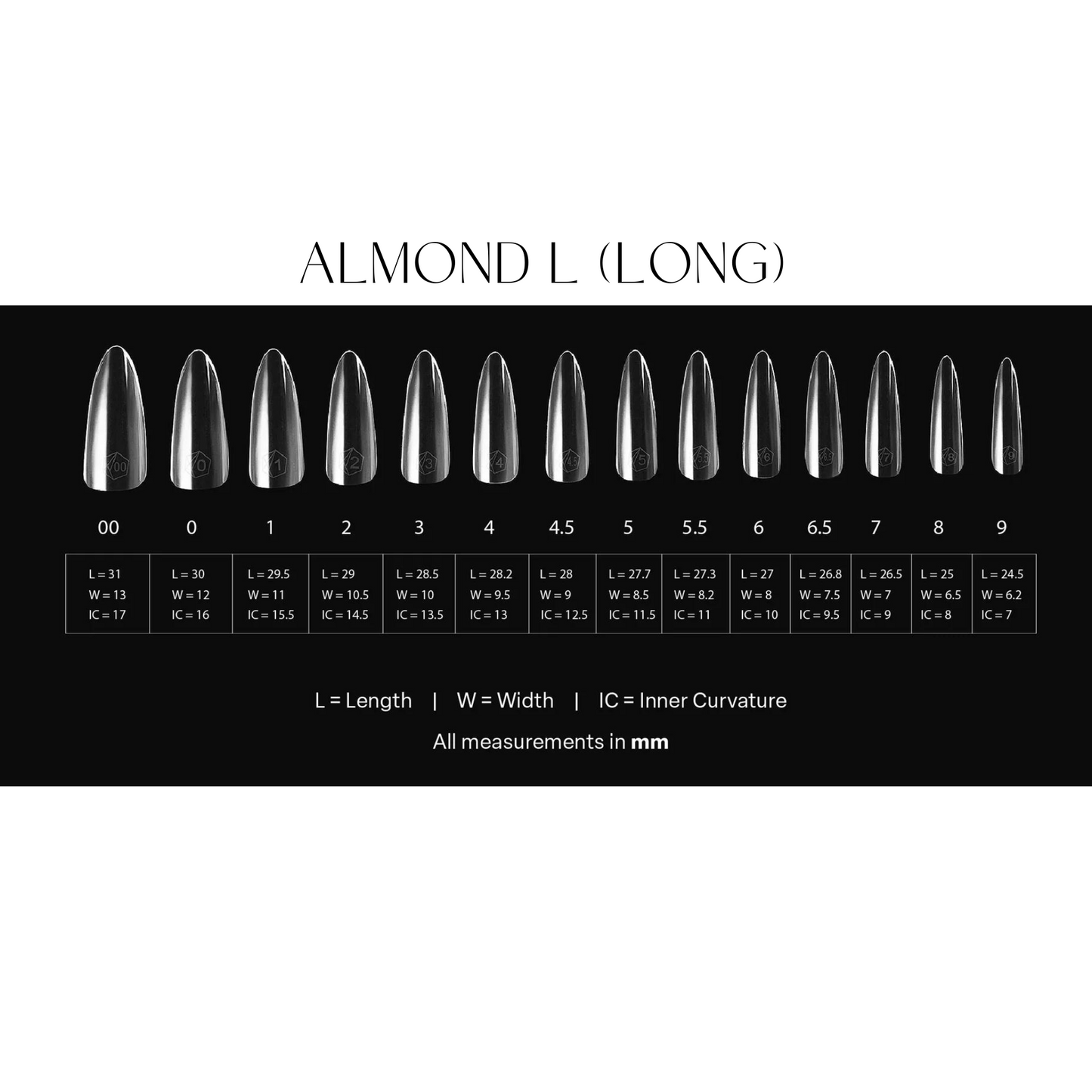 Sizing Kit  Almond